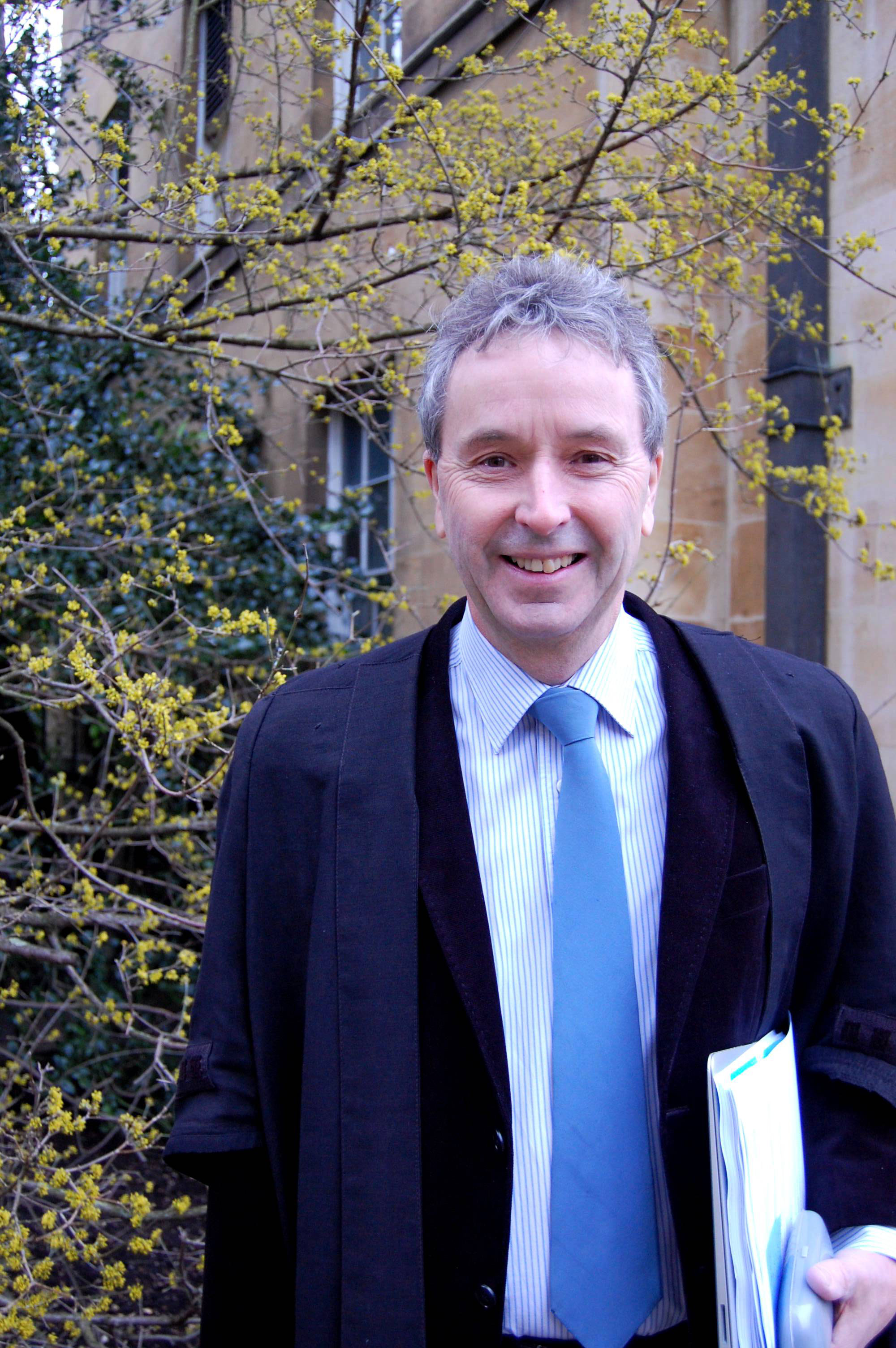 Professor Frank Kelly, Master of Christ's College